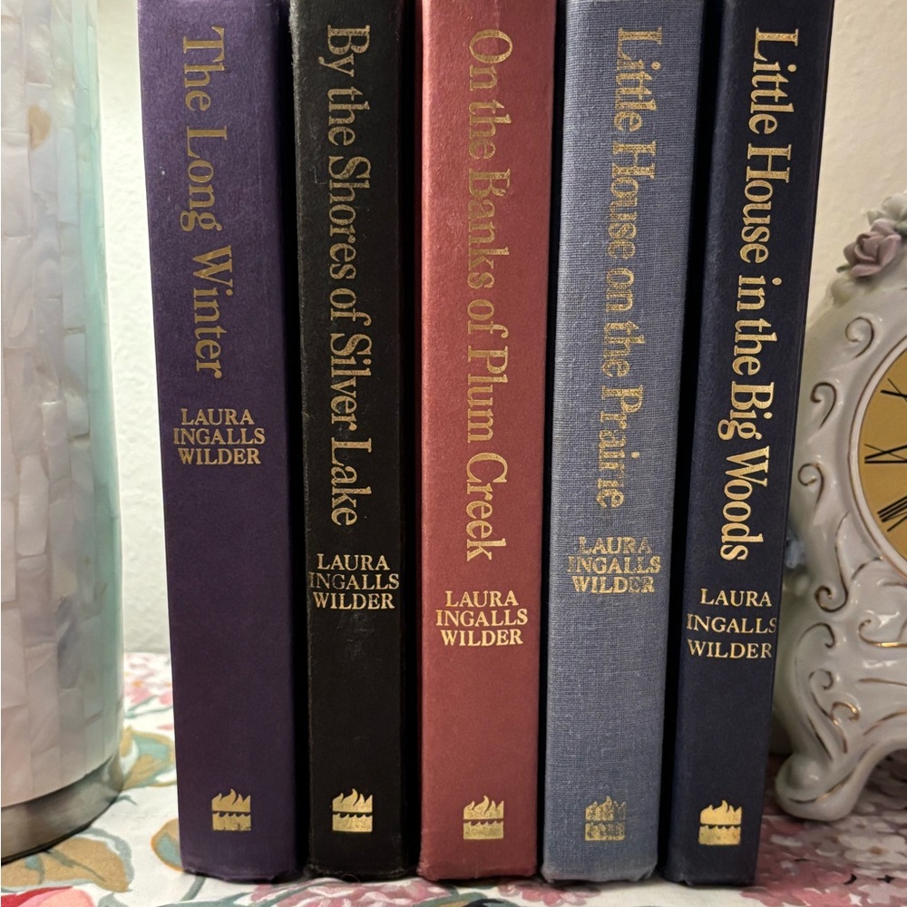 Little House Series by Laura Ingalls Wilder - Hard Cover Multicolor